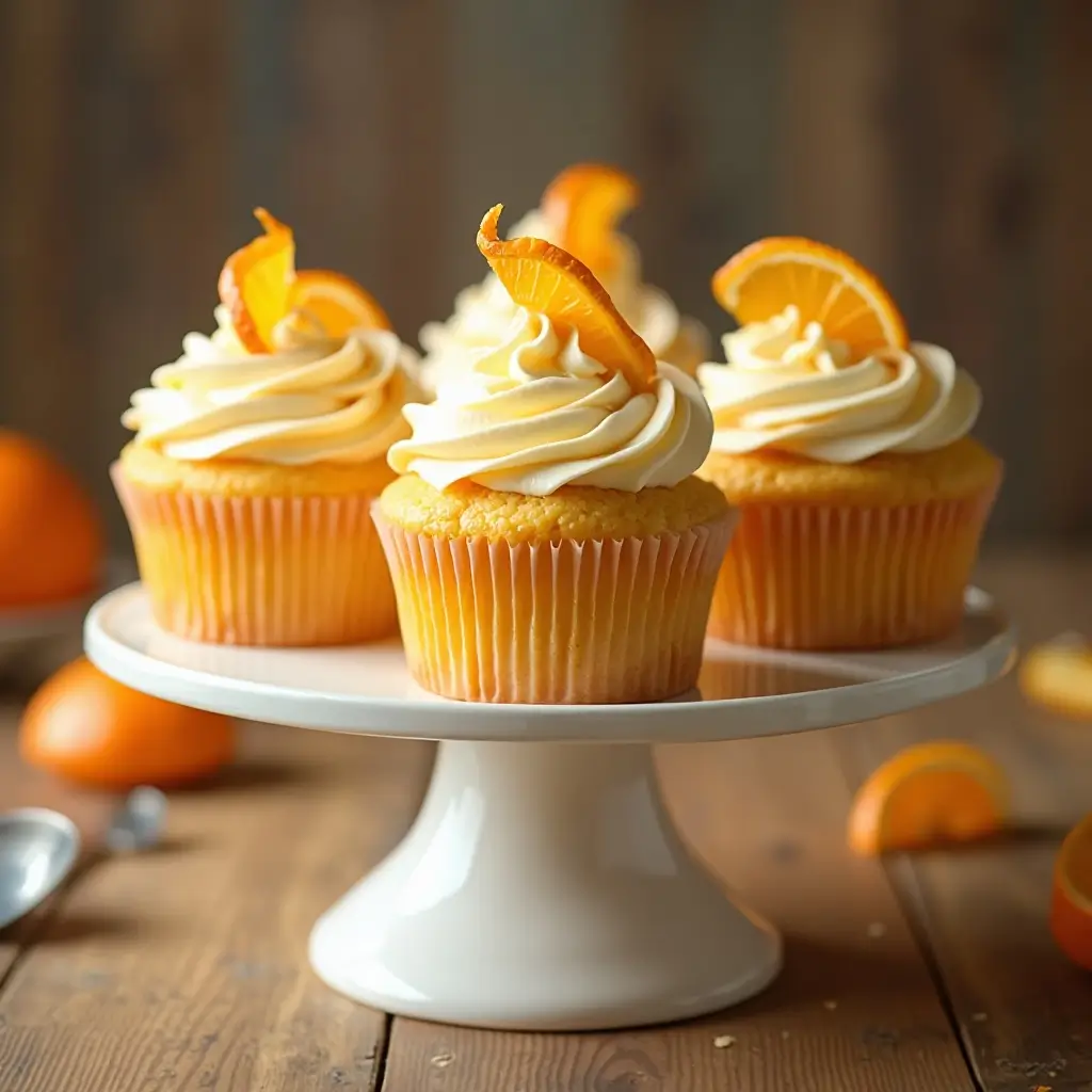 Orange Cupcakes