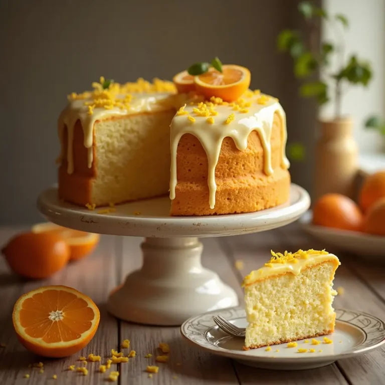 Orange Vanilla Cake