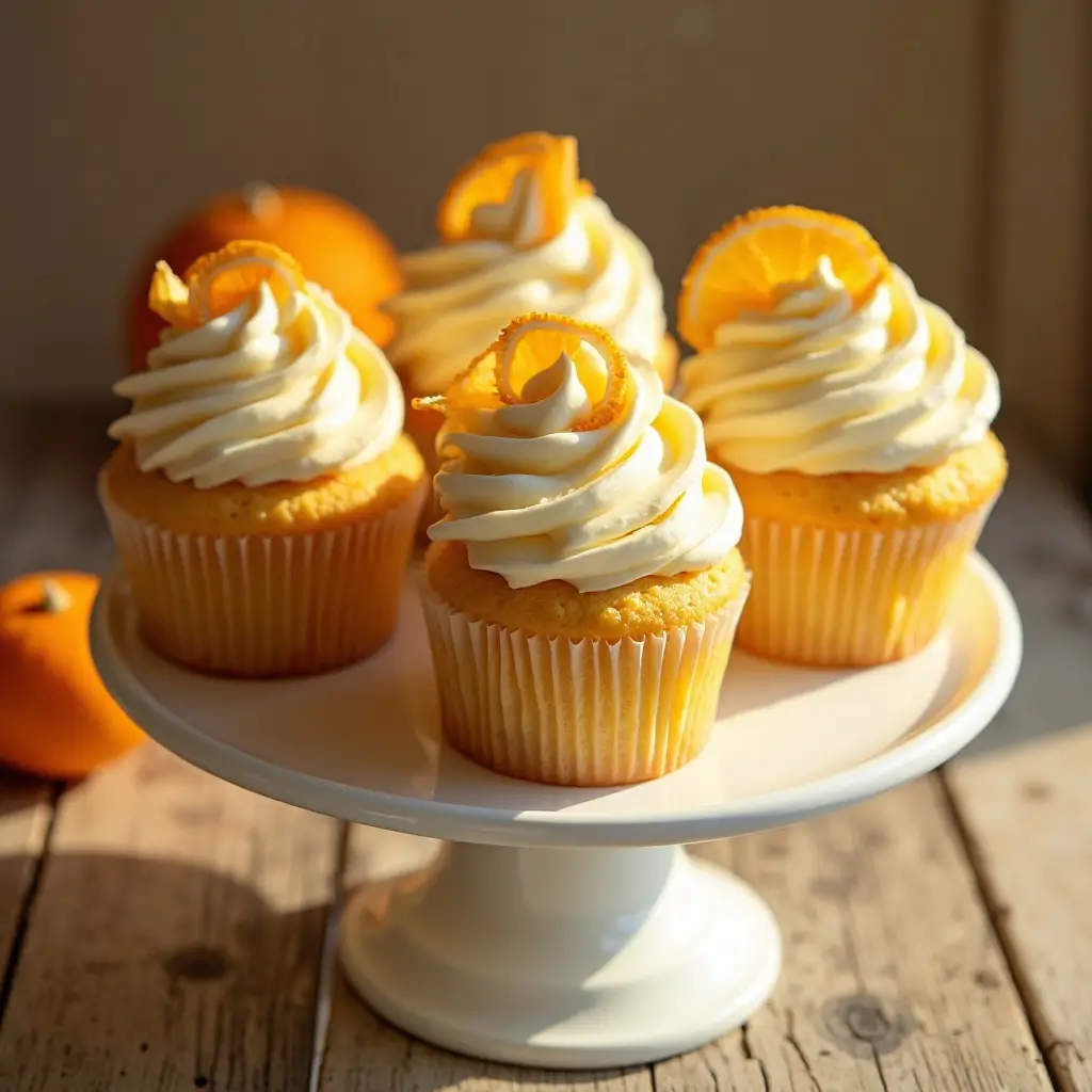 Orange Cupcakes