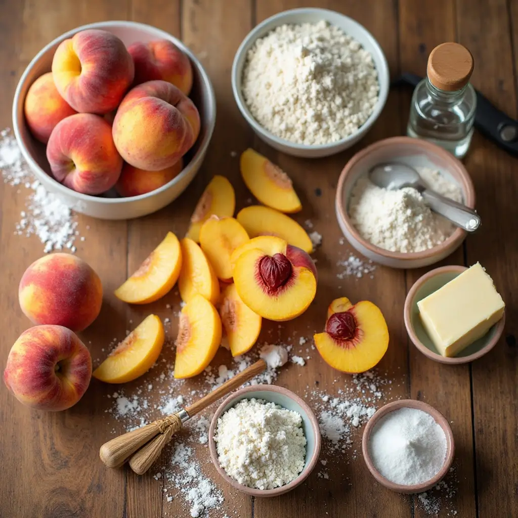 Peach Cake Roll