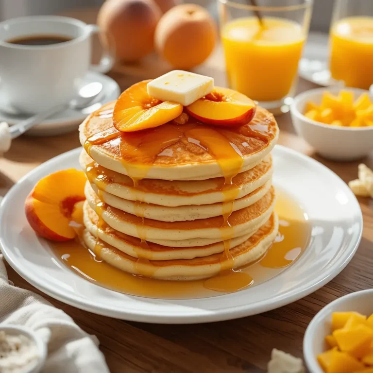 Peach Pancakes