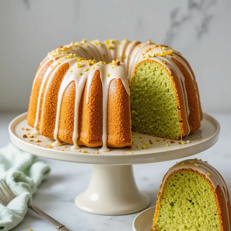 Pistachio Bundt Cake