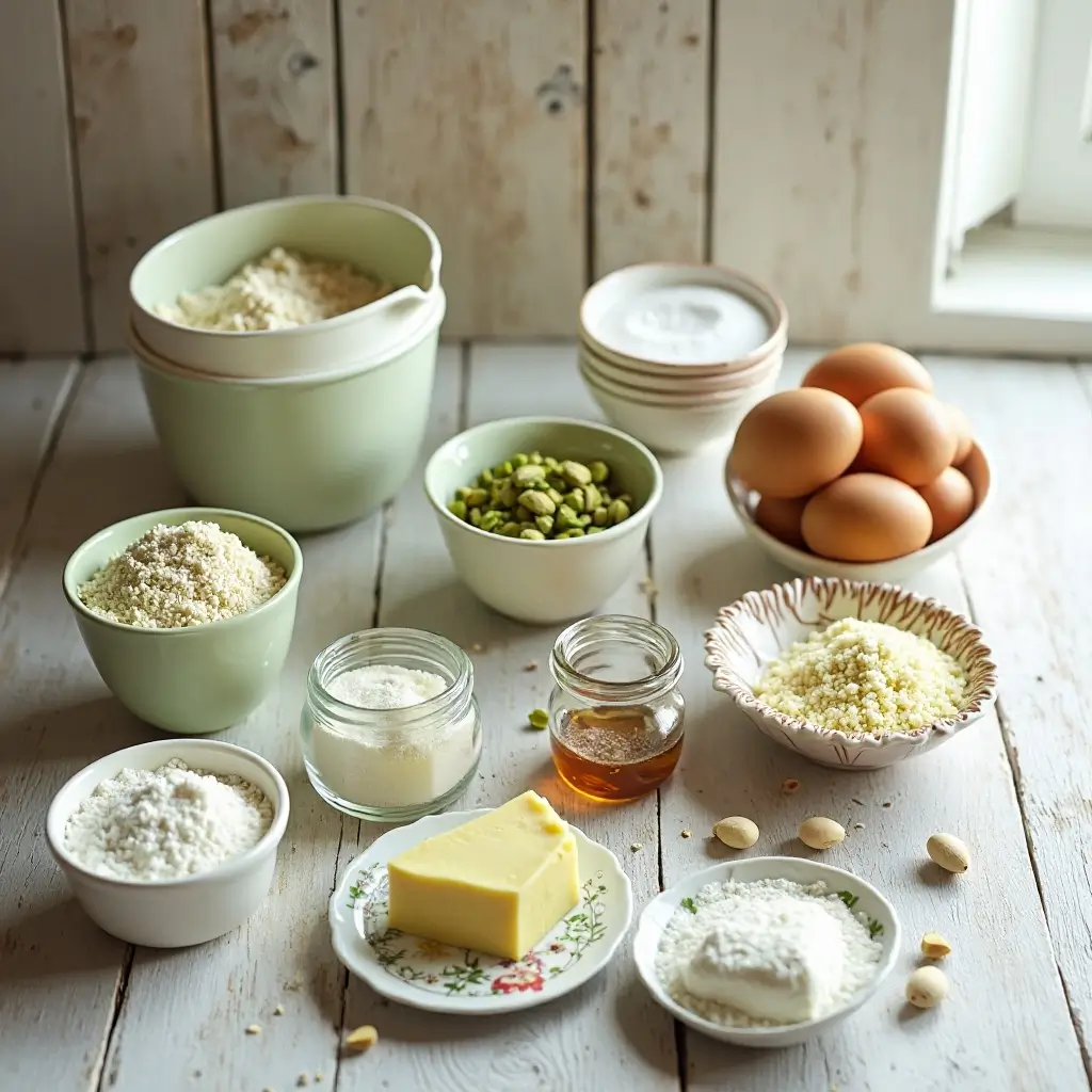Pistachio Cream Cake