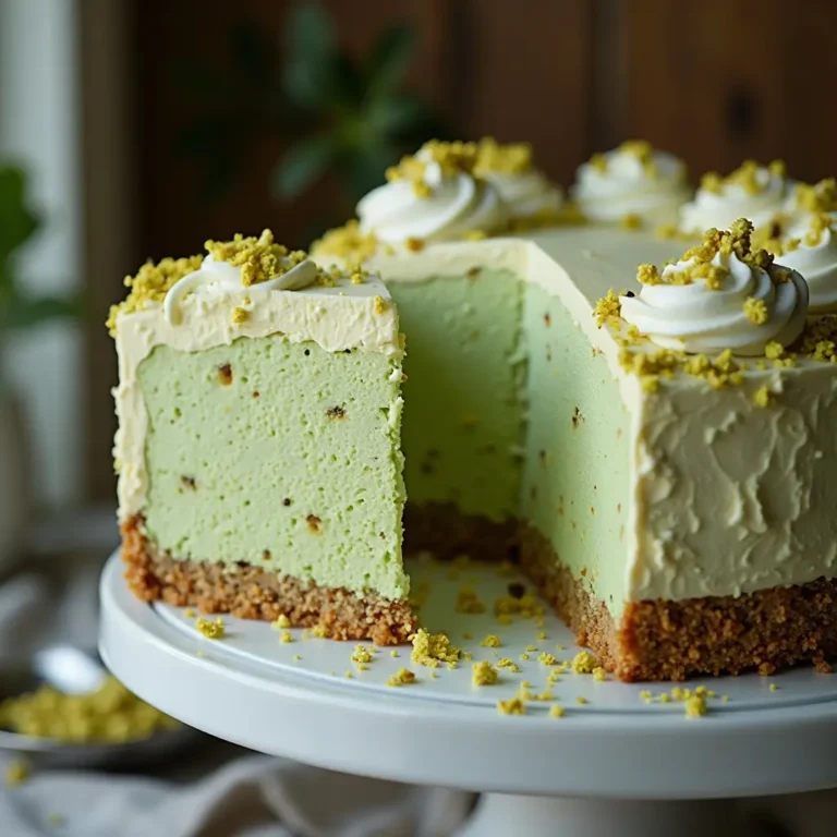 Pistachio Cream Cheesecake