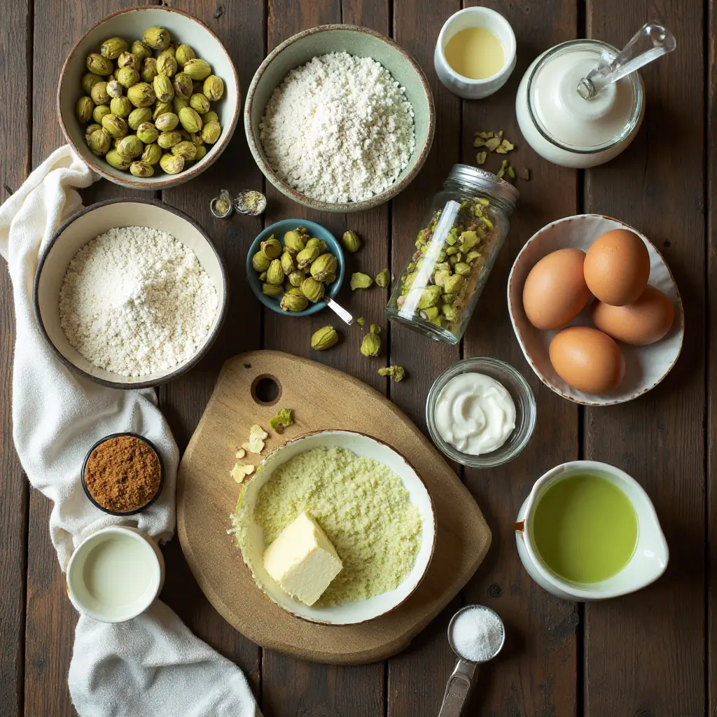 Pistachio Mousse Cake