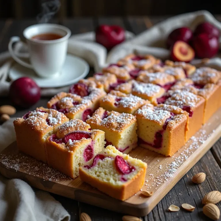 Plum Cake Slice