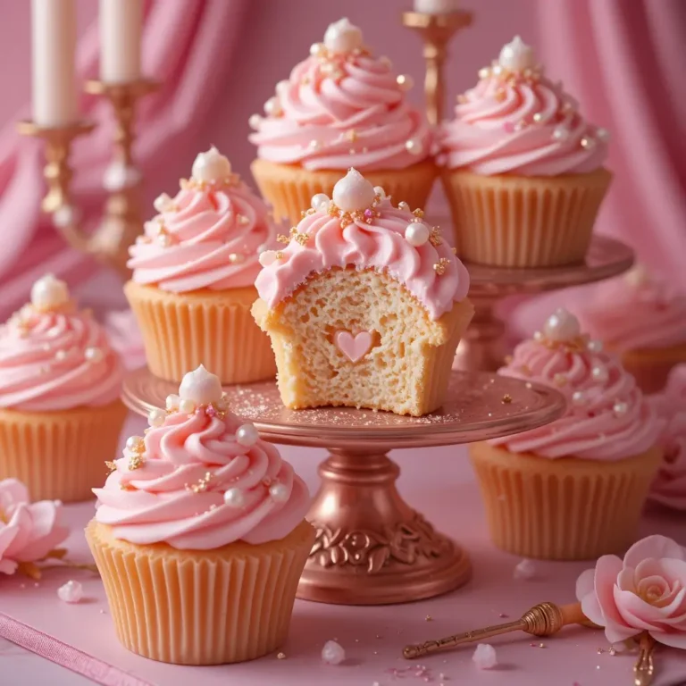 Princess Peach Cupcake
