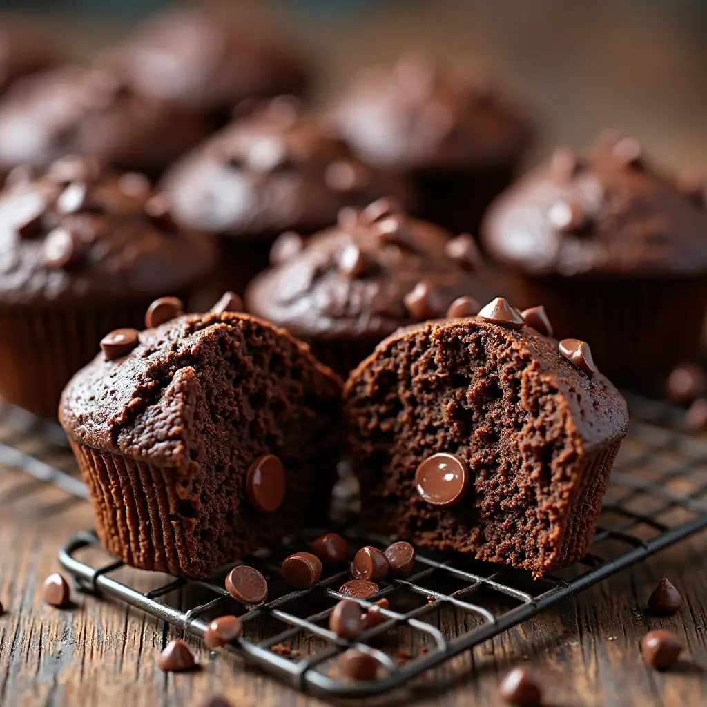 Protein Chocolate Muffins
