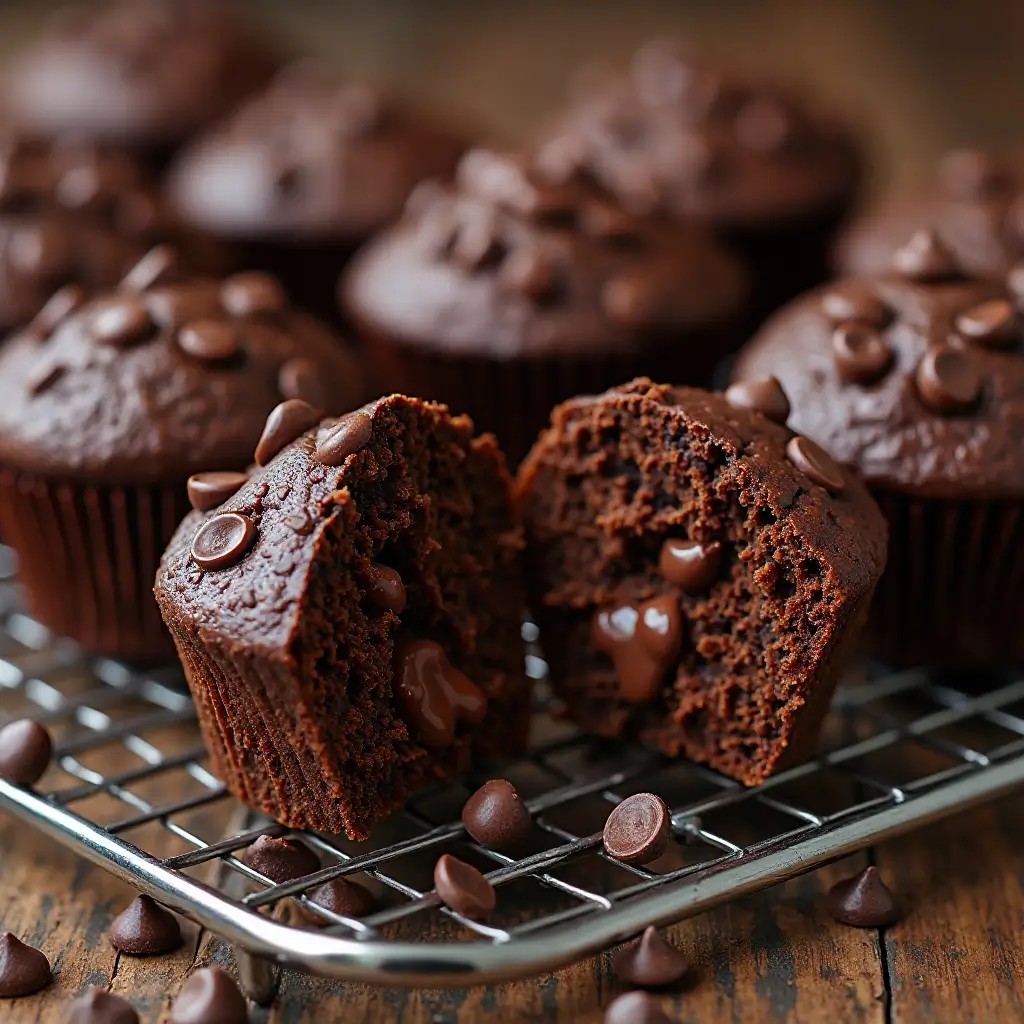 Protein Chocolate Muffins
