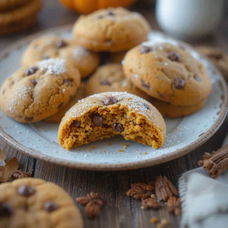 Pumpkin Cake Cookies