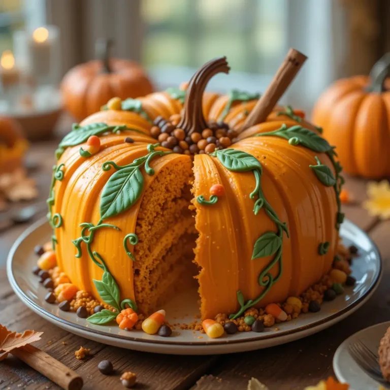 Pumpkin Cake Design