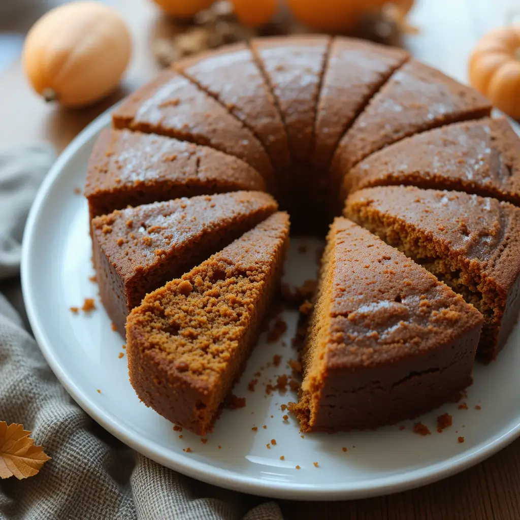 Pumpkin Cake Eggless