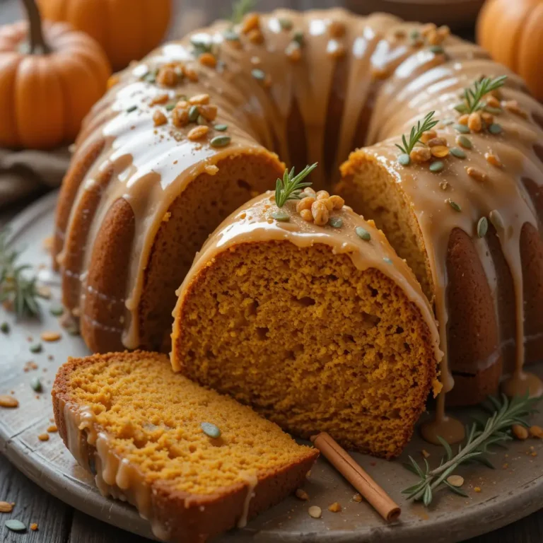 Pumpkin Cake Glaze