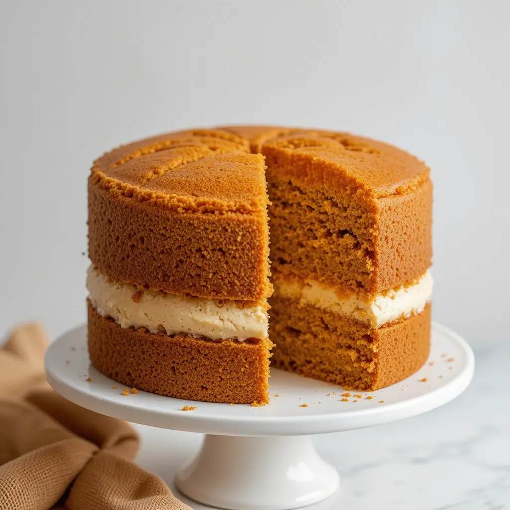 Pumpkin Cake Layer