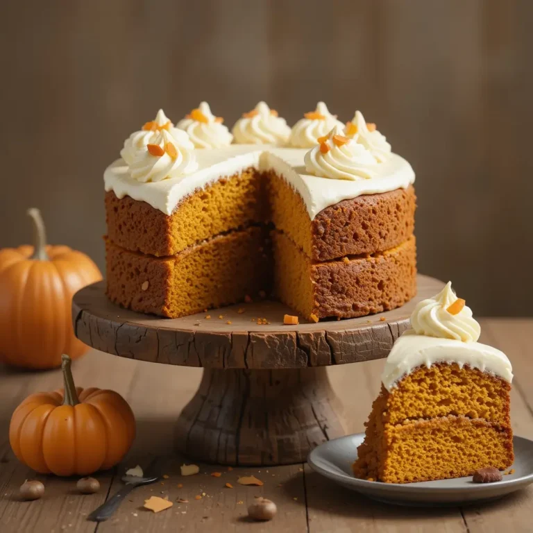 Pumpkin Cake for Dogs