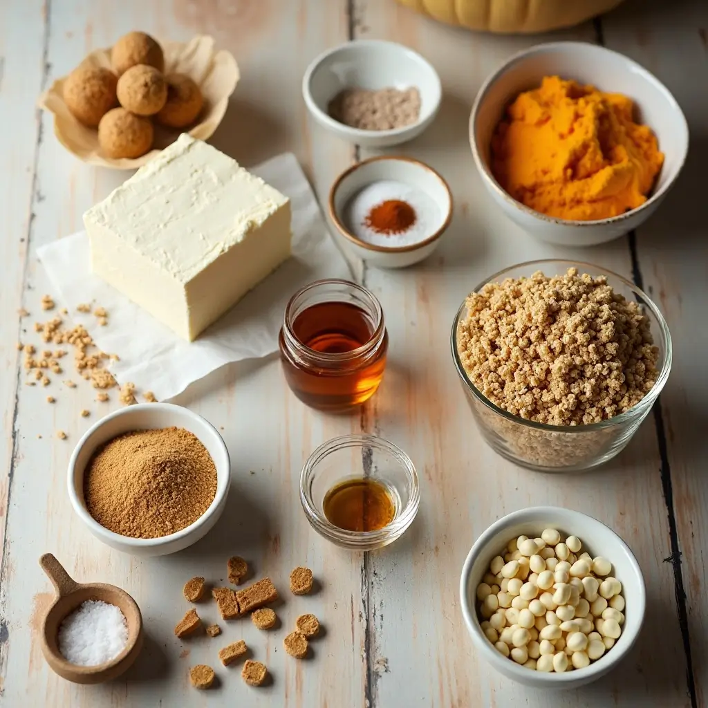 Pumpkin Cheesecake Balls