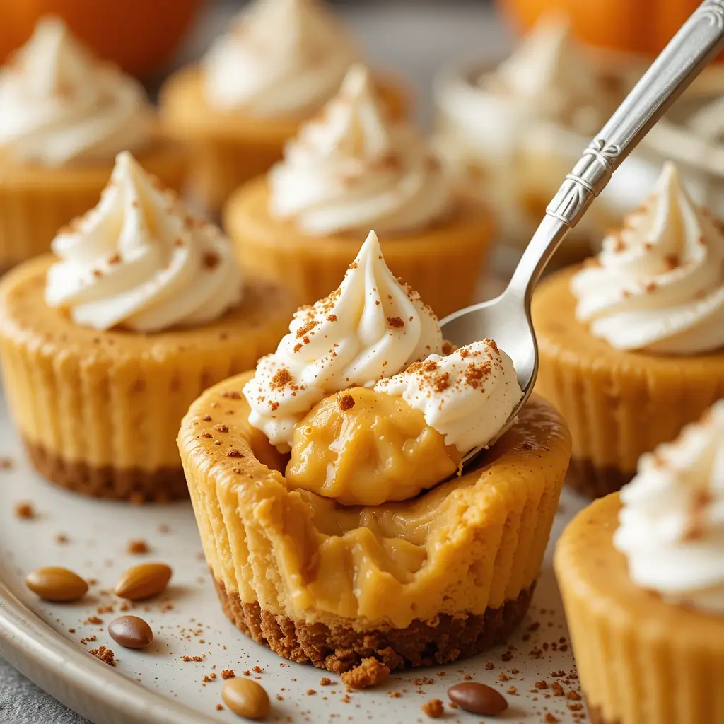 Pumpkin Cheesecake Cups