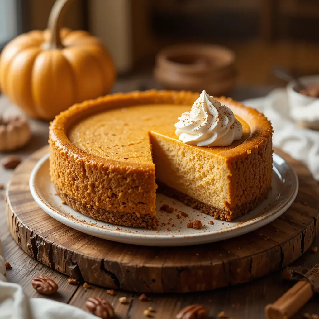 Pumpkin Cheesecake Low Carb