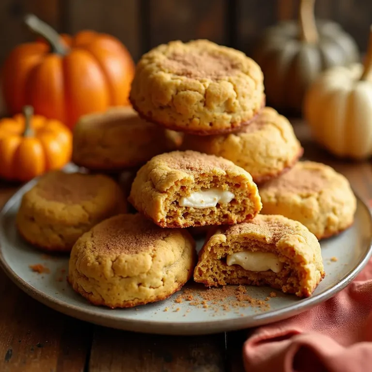 Pumpkin Cheesecake Snickerdoodles