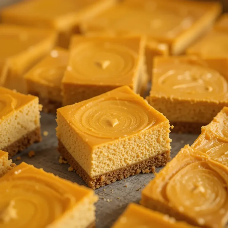 Pumpkin Cheesecake Squares