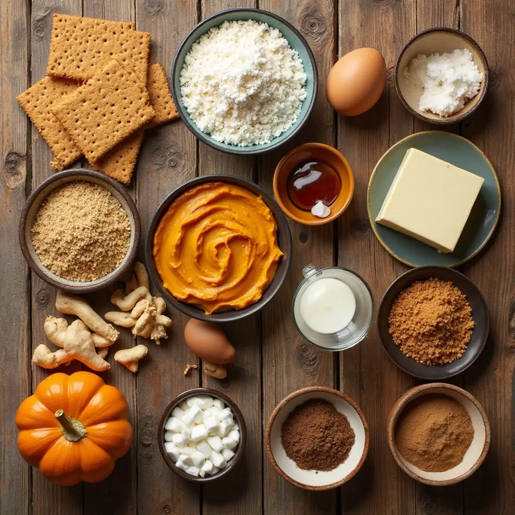 Pumpkin Cheesecake Squares