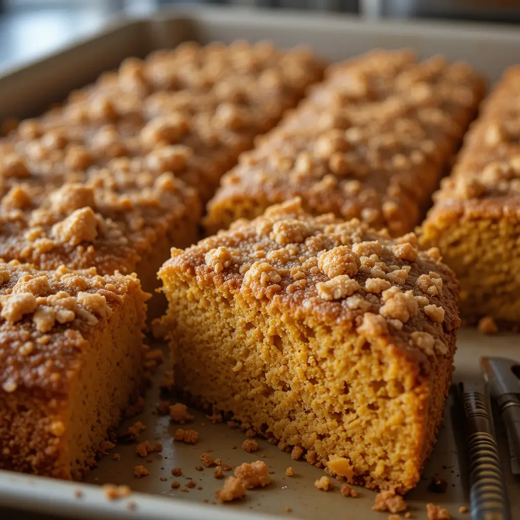 Pumpkin Coffee Cake Sour Cream