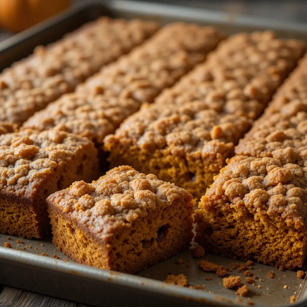 Pumpkin Coffee Cake Sour Cream