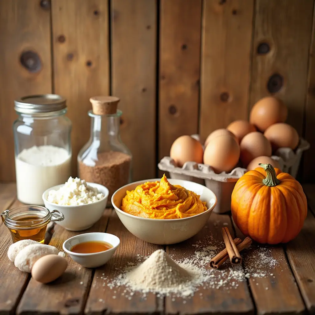 Pumpkin Cream Cheese Muffins