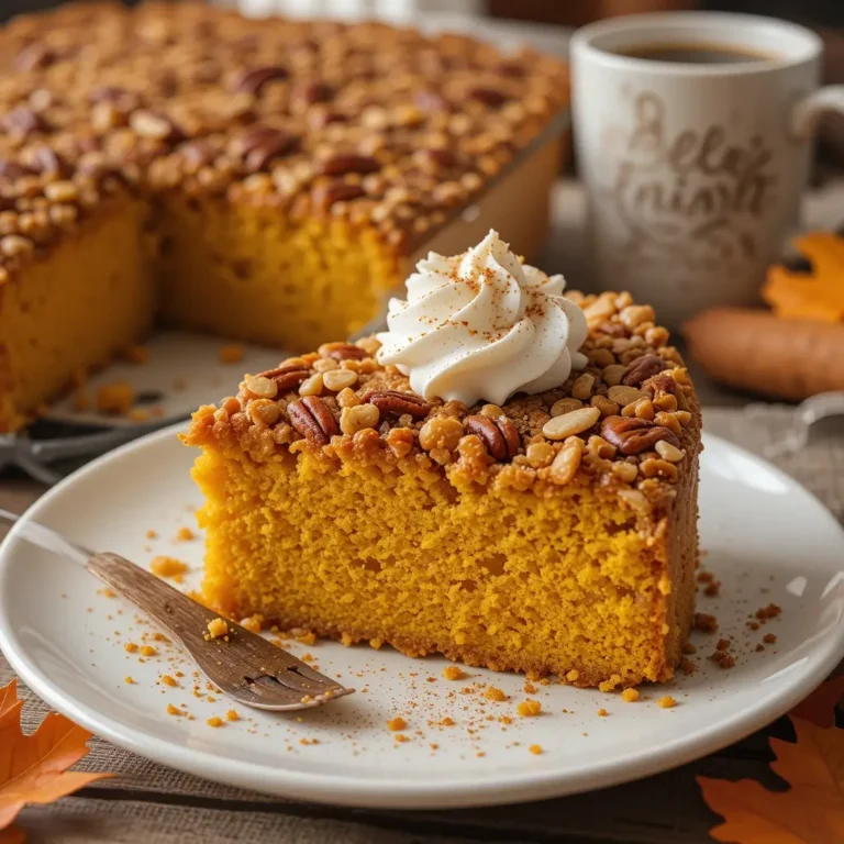 Pumpkin Crunch Cake