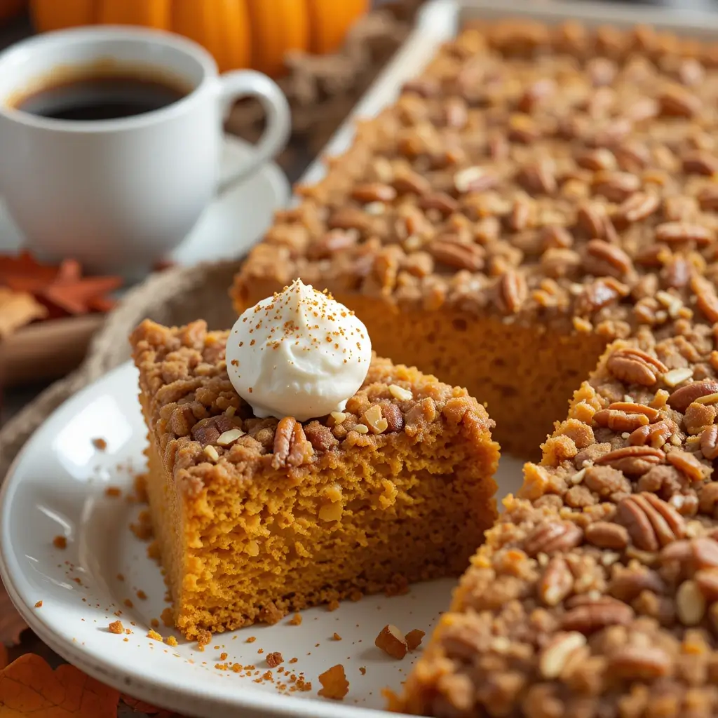 Pumpkin Crunch Cake
