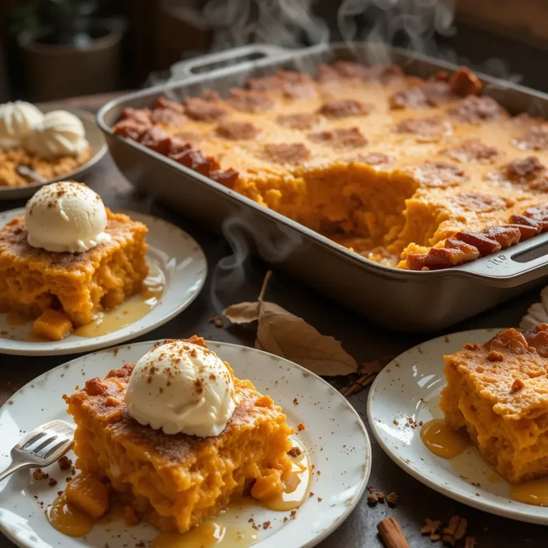 Pumpkin Pie Dump Cake