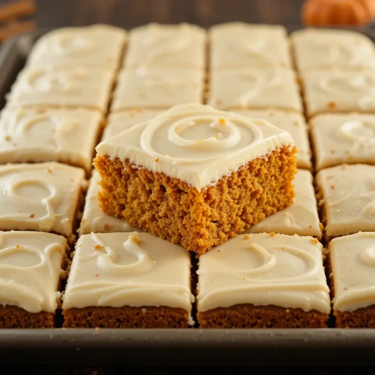 Pumpkin Sheet Cake
