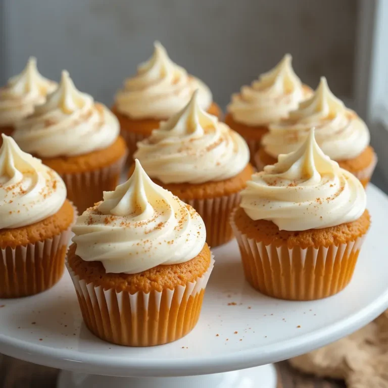 Pumpkin Spice Cupcakes