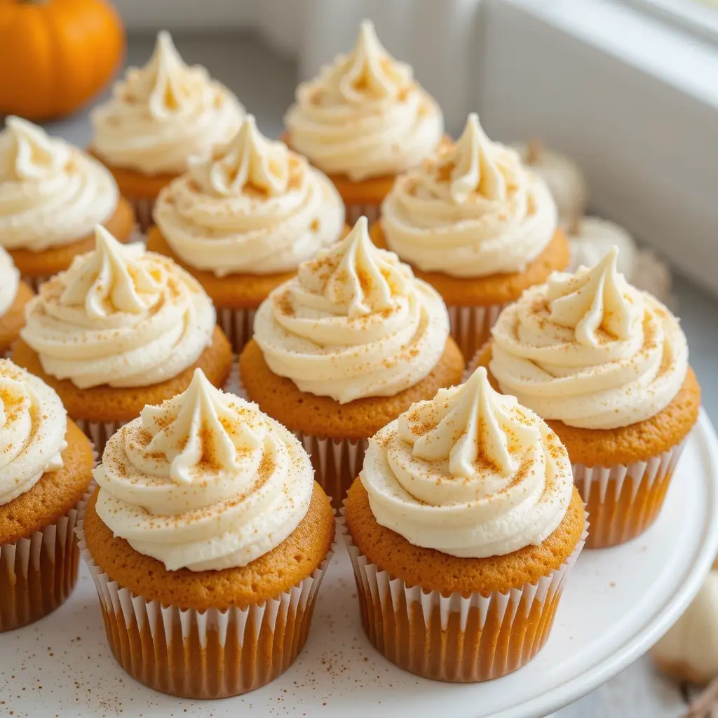 Pumpkin Spice Cupcakes