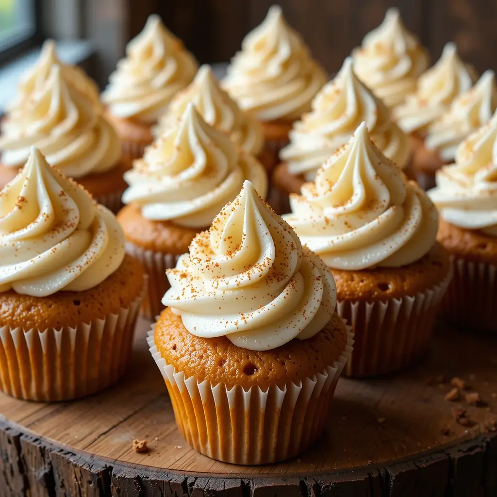 Pumpkin Spice Latte Cupcakes