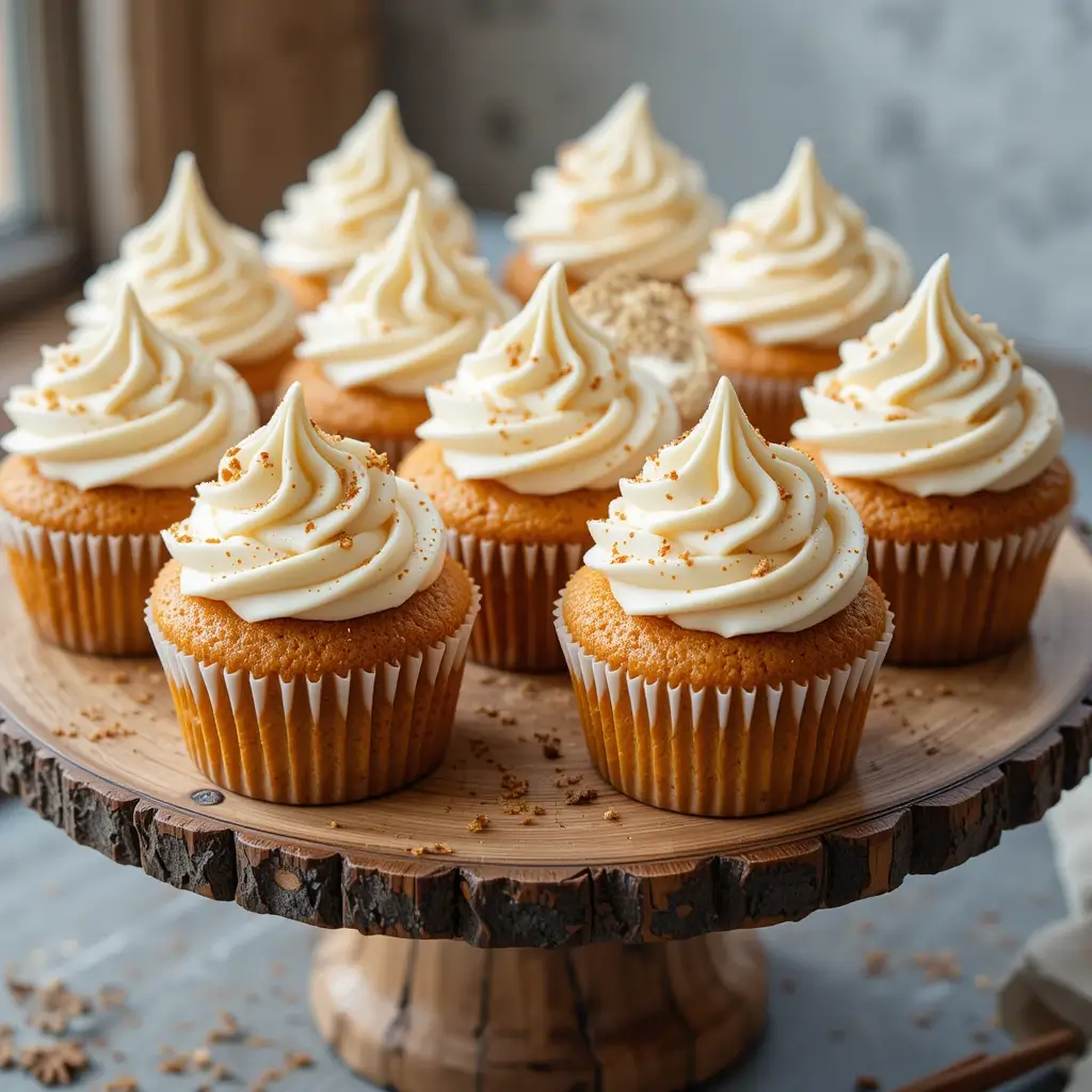 Pumpkin Spice Latte Cupcakes