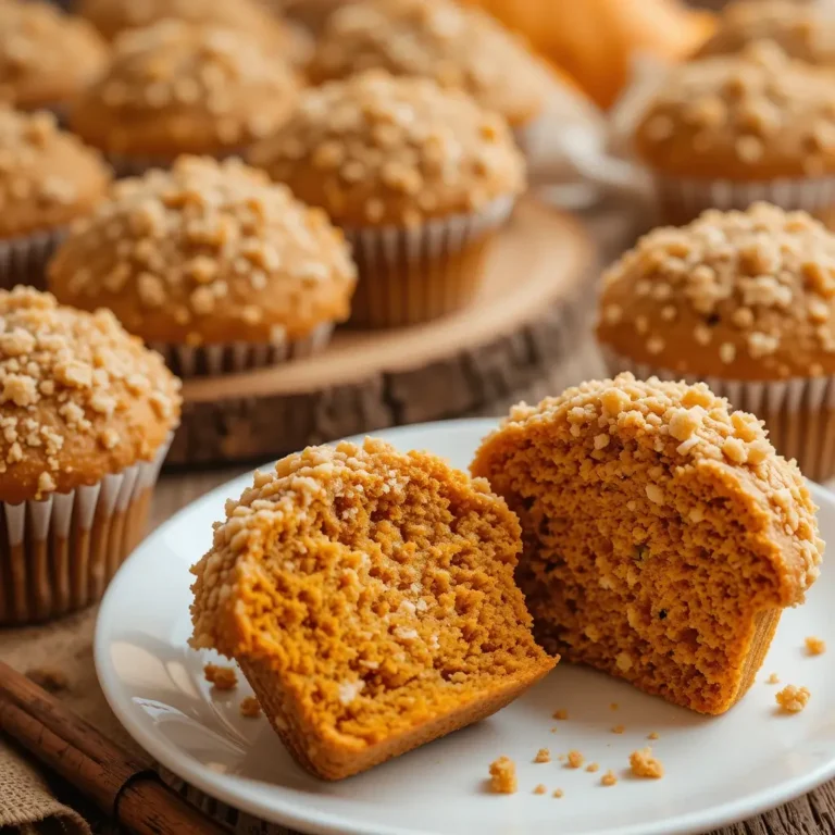 Pumpkin Streusel Muffins