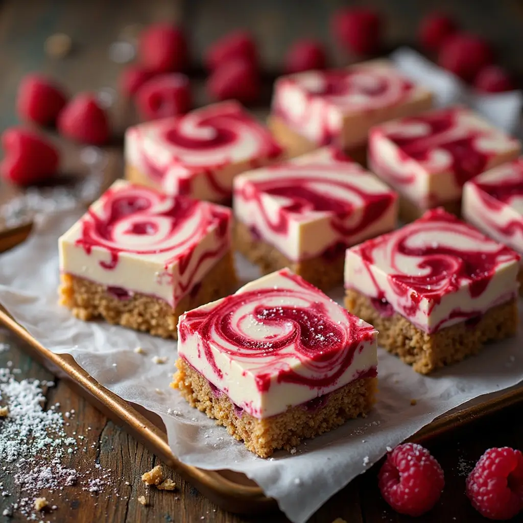 Raspberry Cheesecake Bars