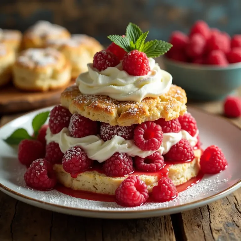 Raspberry Shortcake