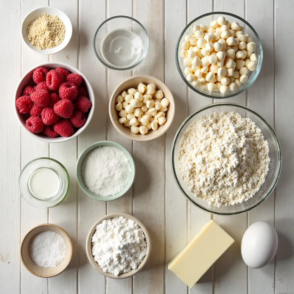Raspberry White Chocolate Muffins