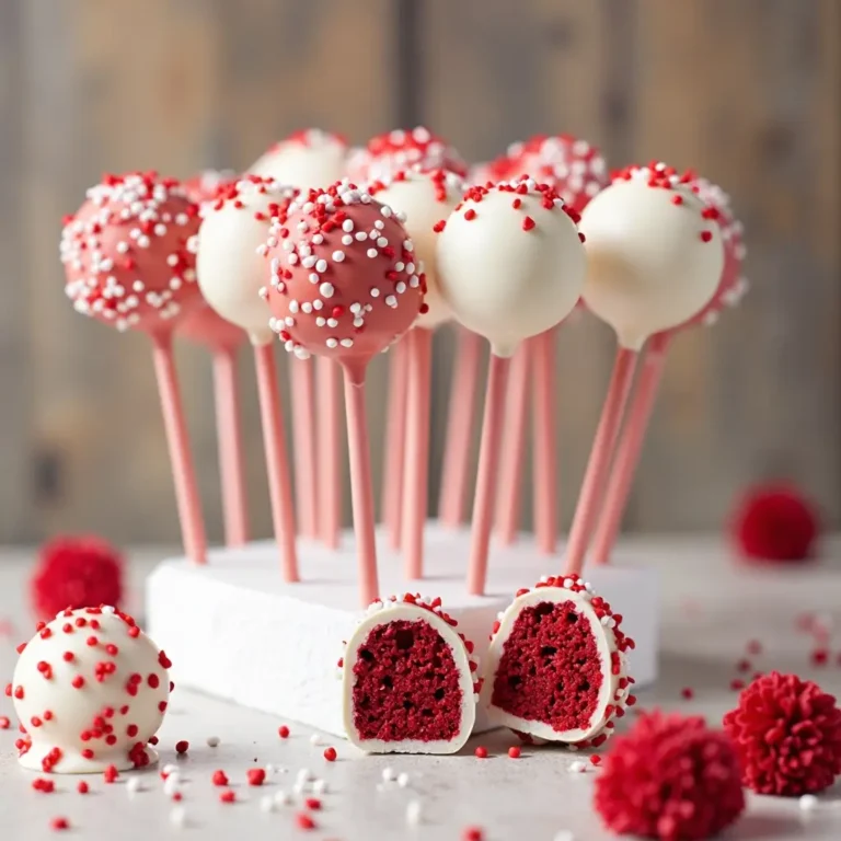 Red Velvet Cake Pops