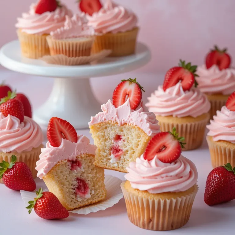 Strawberry Cupcakes