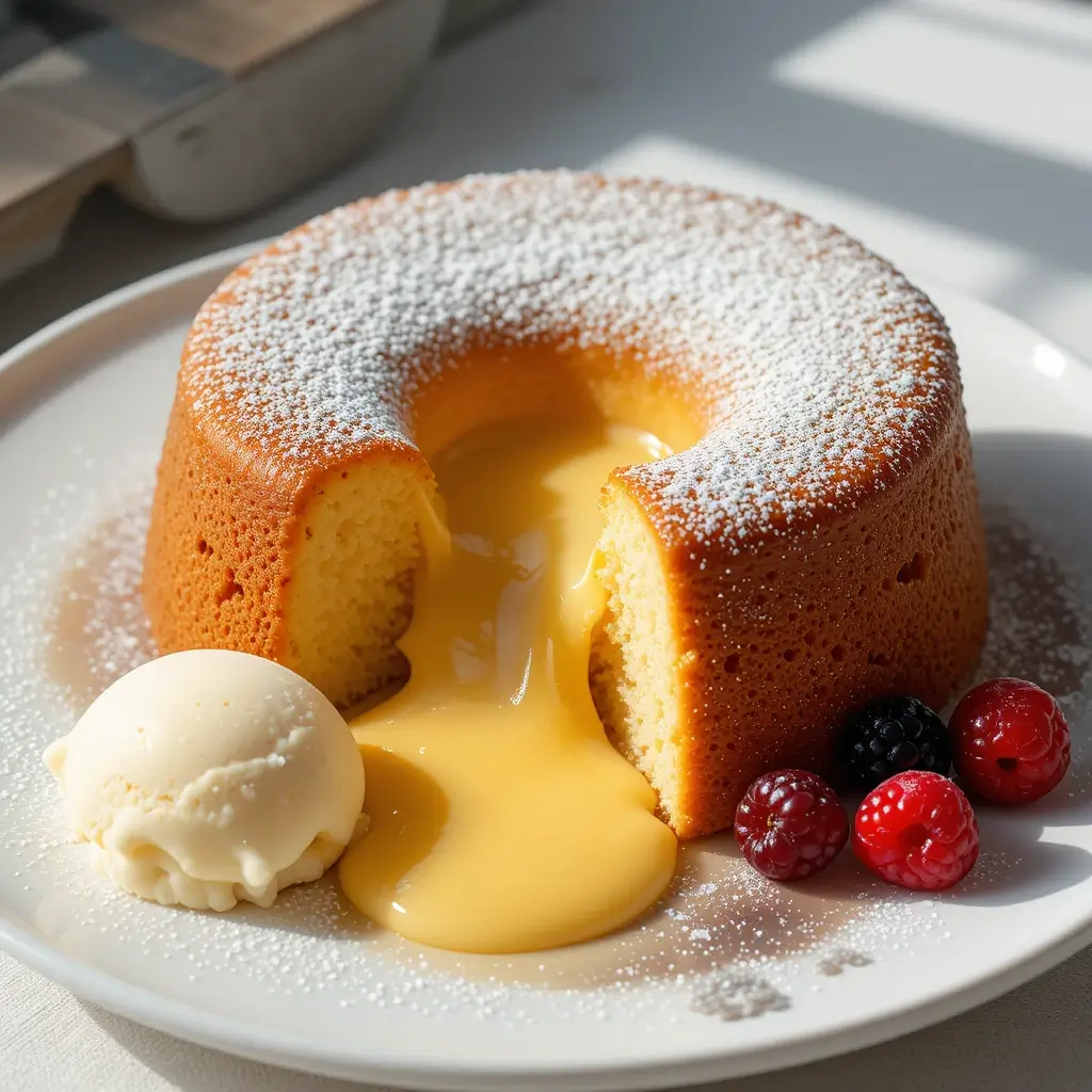 Vanilla Lava Cake