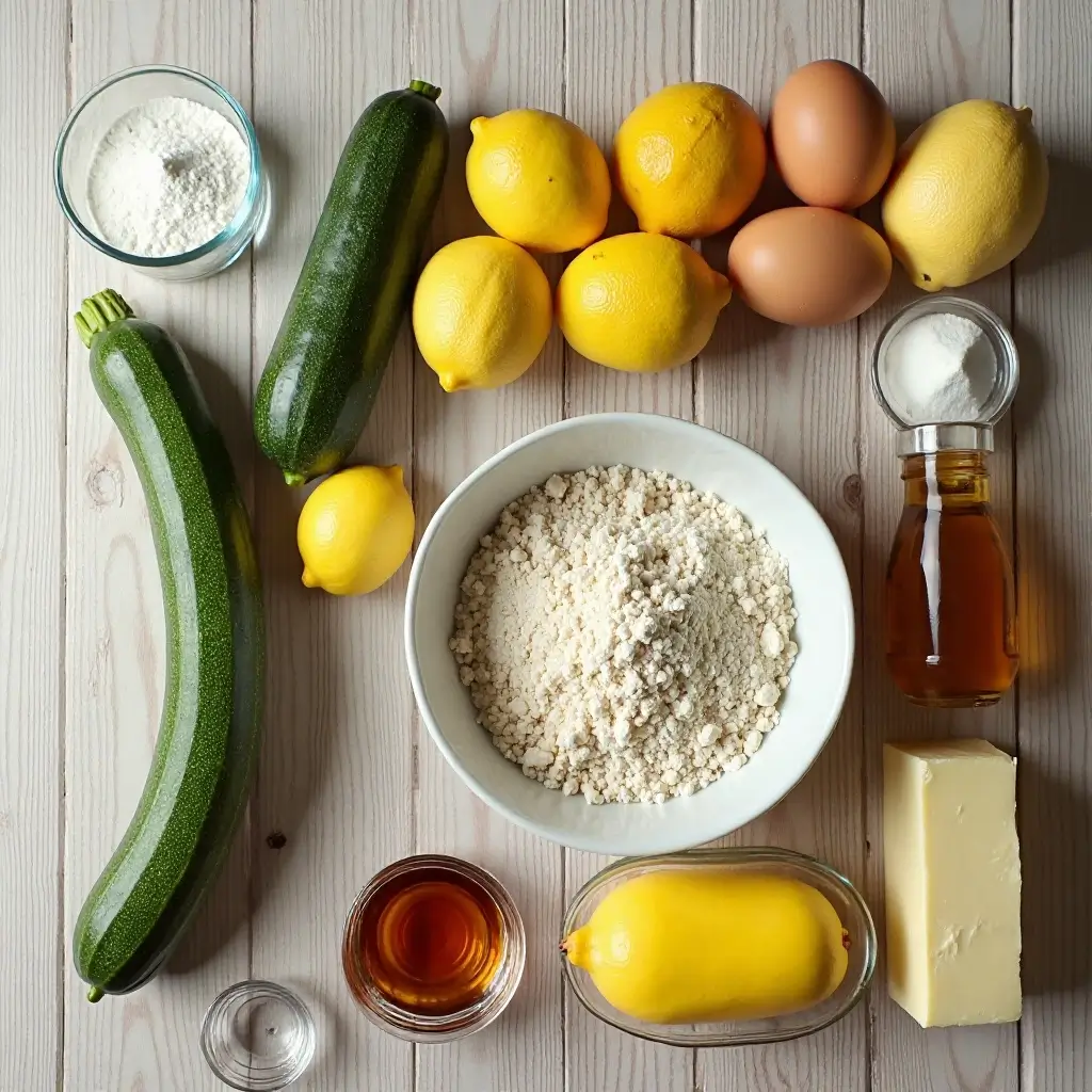 Zucchini Cake Lemon