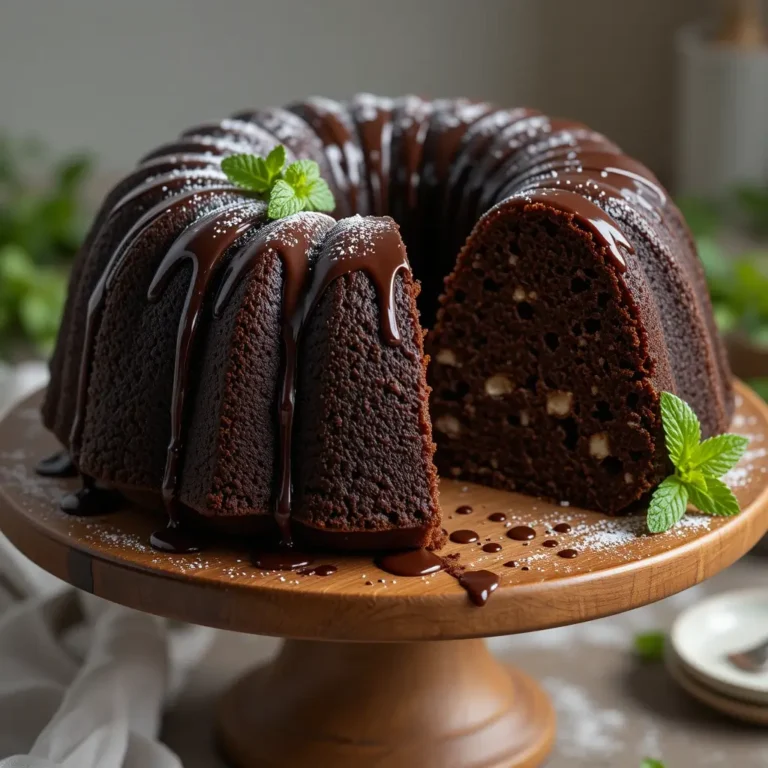 Zucchini Chocolate Bundt Cake
