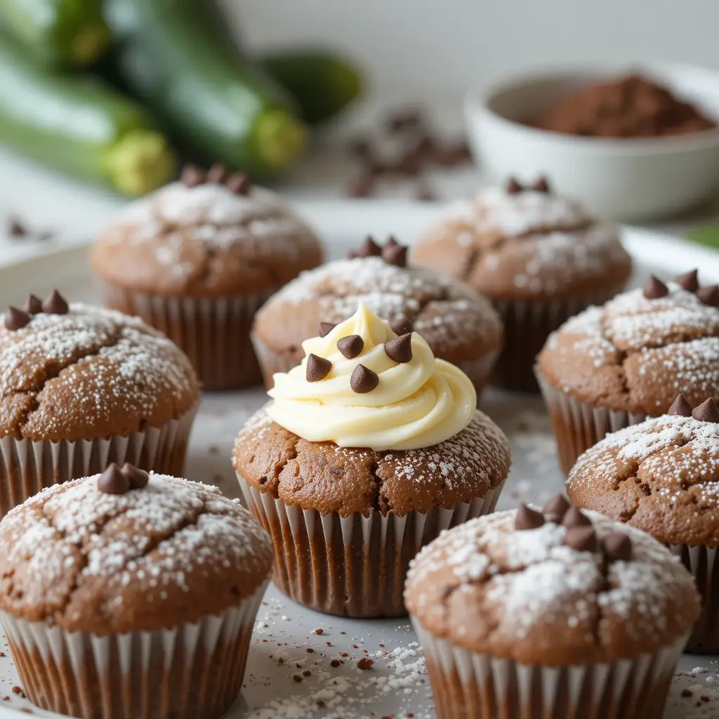 Zucchini Cupcakes Healthy