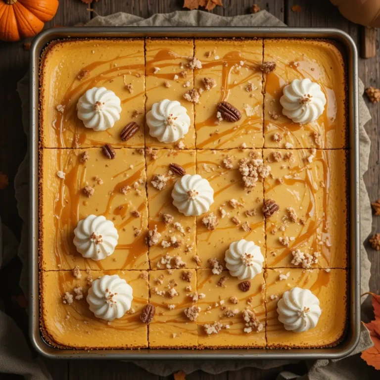 No-Bake Pumpkin Cheesecake Bars