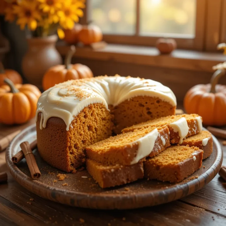 Pumpkin Cake Cream Cheese Frosting