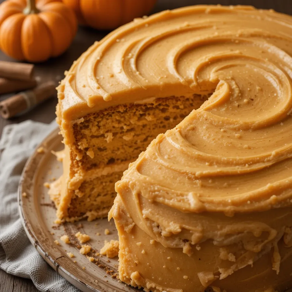 Pumpkin Cake Topping