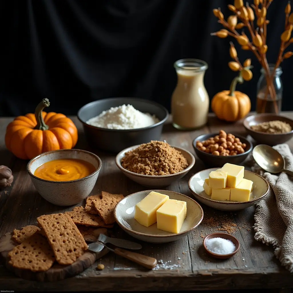 Pumpkin Cheesecake Gingersnap